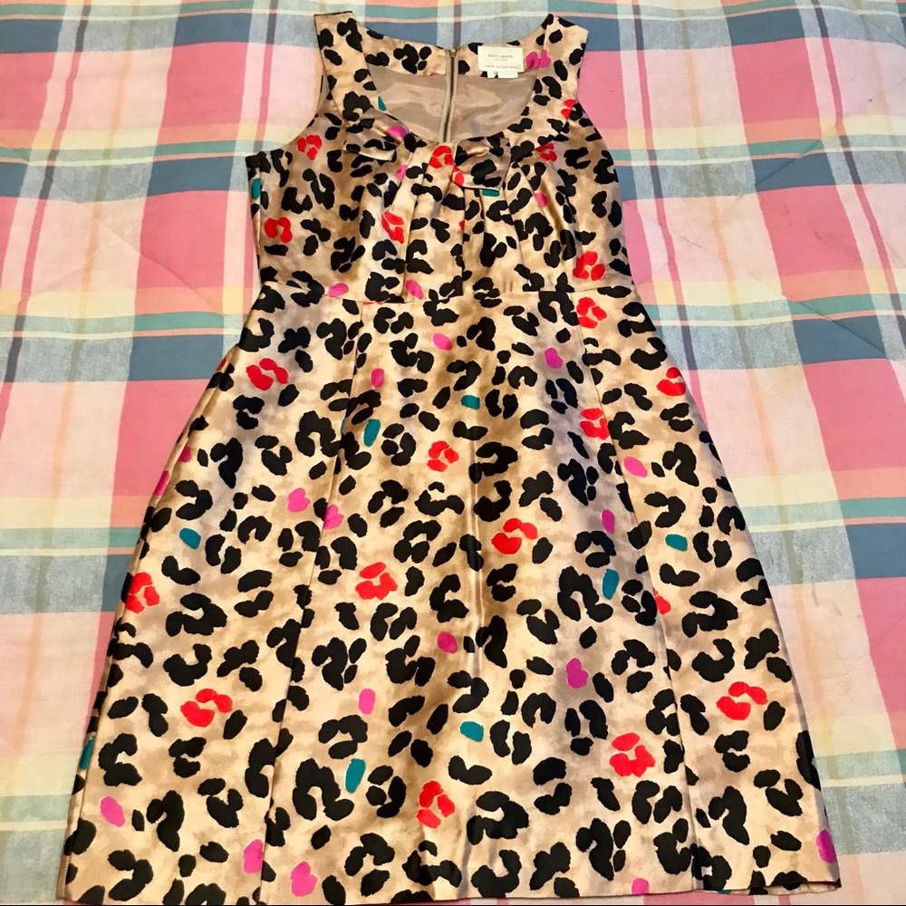 Kate Spade Multi Leopard Bette Dress - Picture 3 of 7